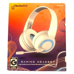 New!! Unlocked Gaming Headset 3.5Mm Jack Video (White)